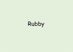 Rubby